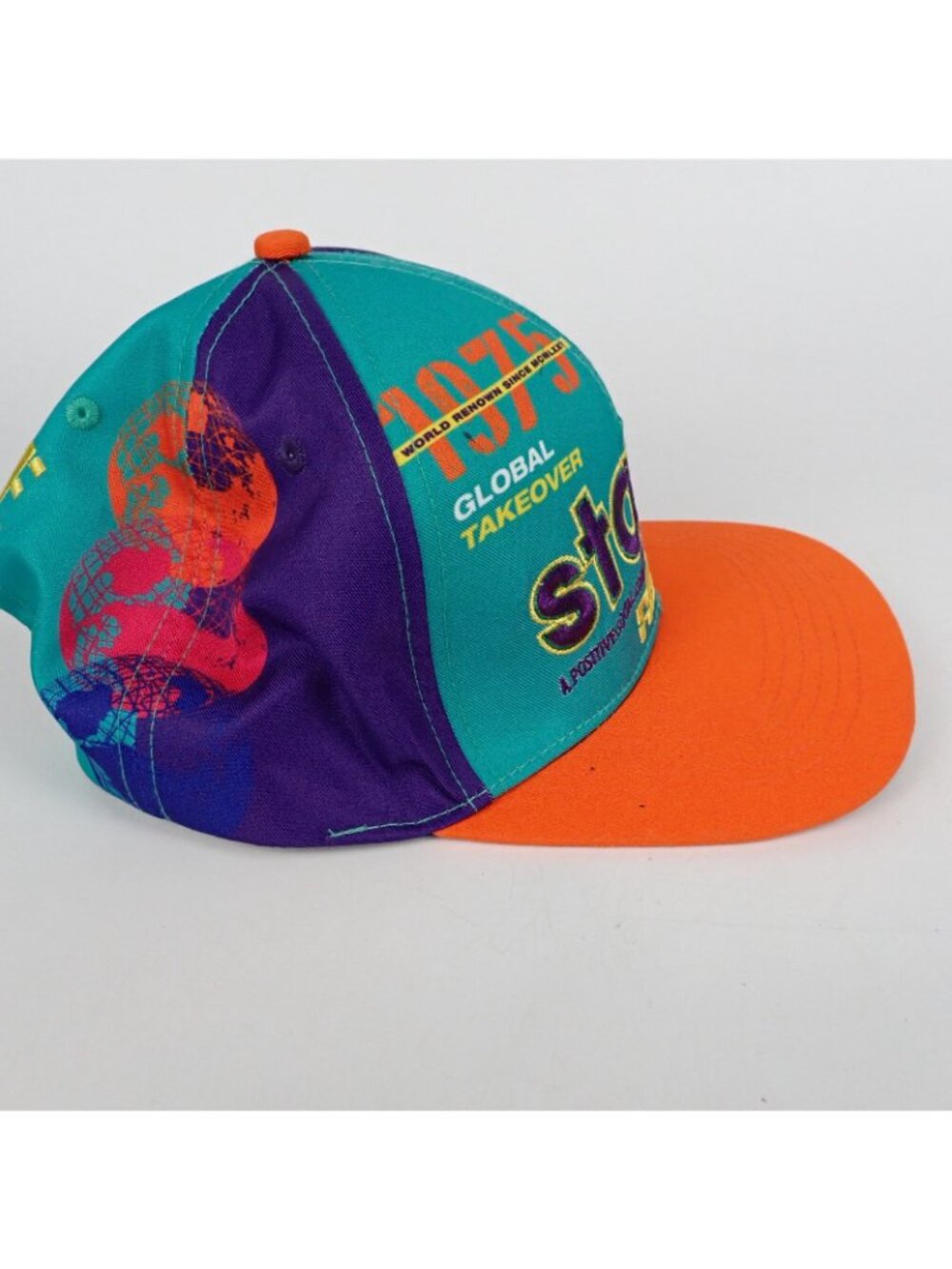 Staple World Renown 1975 Snapback Hat Multicolor Cap - Picture 6 of 9